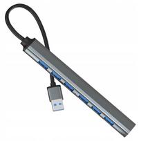 USB šakotuvas, 6 lizdai, USB 2.0/3.0, 5Gb/s