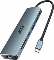 USB šakotuvas Acer 7in1 ODK360, USB-C, HDMI 4K dokas
