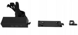 Papildomas USB skydelis LIAN LI O11DE-3XV2 juodas, tinka O11DEX, O11DERGB-X