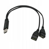USB šakotuvas, 1 A tipo kištukas į 2 A tipo lizdus, USB 2.0