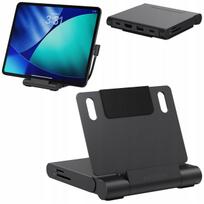 Adapteris iPad SATECHI, USB-C, USB-A, HDMI, SD, stovė OntheGo Hub