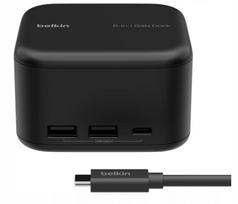Nešiojamojo kompiuterio USB-C stotelė Belkin Dock INC018vf, 130W GaN, HDMI, 5Gbps