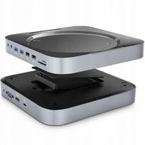 Dokavimo stotelė 12in1 su USB C 3.0, SATA III, SD kortelių skaitytuvu, MH483, skirta MacMini M1