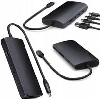 Daugiafunkcis SATECHI USB-C adapteris su HDMI, 4 USB-A, SD UHS-II ir Ethernet jungtimis