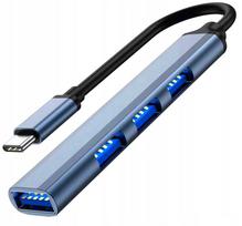 USB-C šakotuvas, 4 x USB 3.0 lizdai, OTG