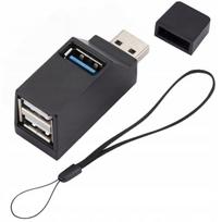 USB šakotuvas: 1x USB 3.0, 2x USB 2.0