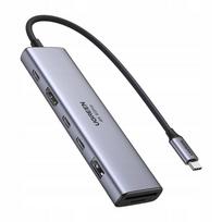 USB-C šakotuvas UGREEN 7 jungčių