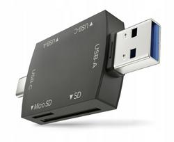 USB šakotuvas Newell OTG 4in1 3.0