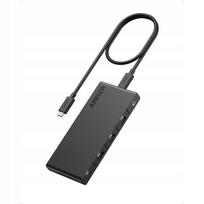 USB-C šakotuvas Anker 364, 10 jungčių, 2x 4K HDMI