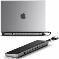 Dokavimo stotelė SATECHI MacBook Pro / Air, USB-C, USB-A, HDMI, DisplayPort