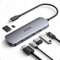 Dokavimo stotelė Anker 7-in-1, 100W, USB-C, USB, HDMI, SD/microSD