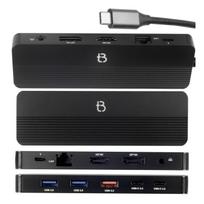 Doko stotelė 12-in-1 su USB 3.2 Type-C, HDMI, DisplayPort, Power Delivery, 4K