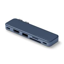 USB-C adapteris Satechi Snap Hub, suderinamas su MacBook Air/Pro M1–M5