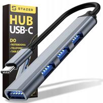 USB-C 3.1 OTG adapteris, 4x USB-A skirstytuvas