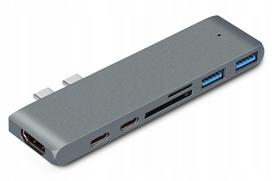 Adapteris HUB USB-C su HDMI 4K, skirtas MacBook Pro/Air