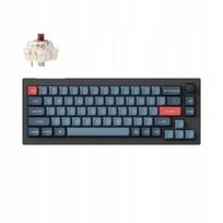 Belaidė mechaninė klaviatūra Keychron V2 Max QMK/VIA, juoda