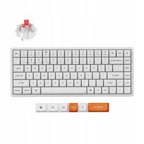 Belaidė mechaninė klaviatūra Keychron K2 Max QMK, balta, 75%, K2M-Q1