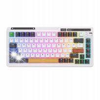 Belaidė mechaninė klaviatūra Royal Kludge Kzzi K75 Pro RGB Retro
