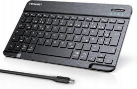 Belaidė klaviatūra Tecknet su Bluetooth ir 80 cm USB laidu