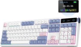 Mechaninė klaviatūra 104 klavišai, RGB, keičiami jungikliai, 10000 mAh