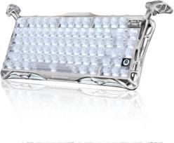 Belaidė mechaninė klaviatūra 75% RGB, linijiniai jungikliai, 8000 mAh