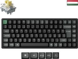 Mechaninė klaviatūra Keychron K2 Ultra 8K Apex Banana, juoda, HU
