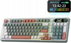 Mechaninė klaviatūra RK ROYAL KLUDGE S98, HotSwap, 3 veikimo režimai, 98 klavišai, RGB, PBT