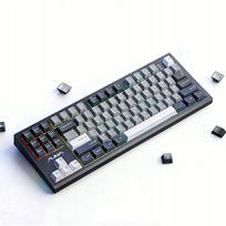 Mechaninė klaviatūra S87 PRO, juoda, belaidė, su LED apšvietimu