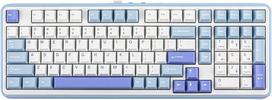 Belaidė mechaninė klaviatūra su RGB apšvietimu, 102 mygtukai, tri-režimė