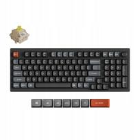 Belaidė mechaninė klaviatūra Keychron V5 Ultra 8K, POM Banana jungikliai
