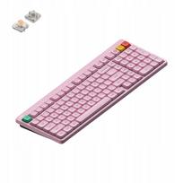 Belaidė mechaninė klaviatūra NuPhy Node 100, žema, Blush nano