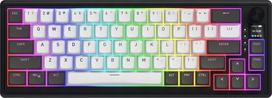 Belaidė klaviatūra Hator Skyfall 65 Pro Aurum Vanila Silent Linear