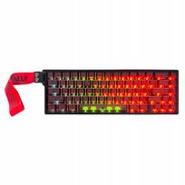 Belaidė žaidimų magnetinė klaviatūra XINMENG su RGB apšvietimu