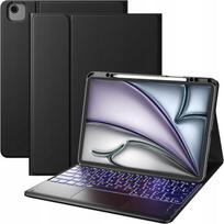 Klaviatūra iPad Air 13 su magnetiniu dėklu, lietimui jautriu valdymo pultu ir RGB apšvietimu