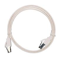 Tinklo kabelis EXTRALINK CAT.8 U/FTP, 1 m, plokščias, ekranizuotas, 40Gb/s
