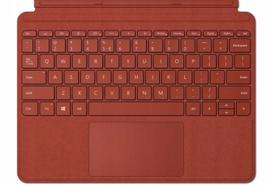 Klaviatūra Microsoft Surface Go Signature Type Cover, raudona, Alcantara