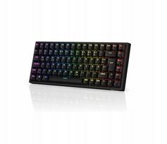 Mechaninė žaidimų klaviatūra RK84 RGB, belaidė, 75%, Bluetooth, 2,4 GHz