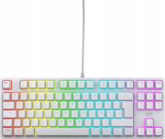 Žaidimų klaviatūra XTRFY K4V2 TKL, balta, MX2A RED, laidinė, RGB apšvietimas