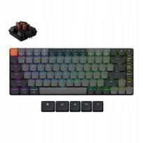 Klaviatūra Keychron K3, USB ir „Bluetooth“, QWERTY, anglų kalba