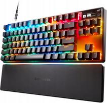 Žaidimų klaviatūra Apex Pro TKL 2023, PBT mygtukai, OLED ekranas, QWERTZ
