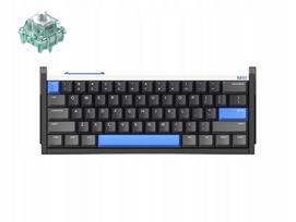 Belaidė žaidimų klaviatūra IQUNIX F97, RGB, Graffiti Blaze, Moonstone