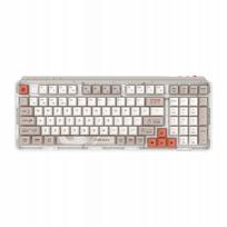 Mechaninė klaviatūra MIIIW Z980 ProMax, belaidė 2.4G/BT, RGB apšvietimas, Coffee, XIAOMI