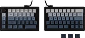 Belaidė ergonomiška 70% mechaninė klaviatūra su RGB apšvietimu, daloma
