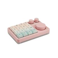 Programuojama aliuminio makro klaviatūra su valdikliais žaidėjams