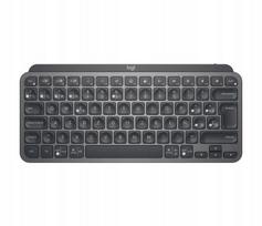Belaidė klaviatūra MXKEYS MINI su apšvietimu, grafito spalvos, ispanų išdėstymas