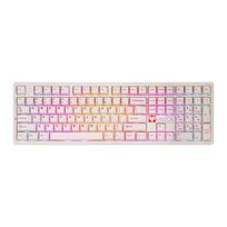 Mechaninė belaidė žaidimų klaviatūra AULA F108 PRO V2, tri-režimų