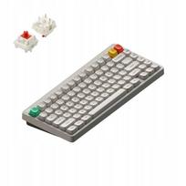 Belaidė mechaninė klaviatūra NuPhy Node 75, aukšto profilio, balta