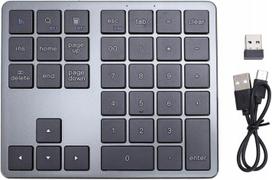 Belaidė „I98i K35“ Bluetooth skaičių klaviatūra, 35 mygtukai, USB, 2 viename