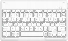 Belaidė klaviatūra EasyAcc, balta, skirta iPad, Samsung TV, PC