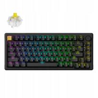 Belaidė mechaninė žaidimų klaviatūra Keychron J2 su QMK ir Banana jungikliais